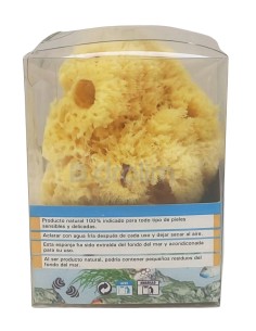 Esponja de baño natural de la marca Aquario. 2