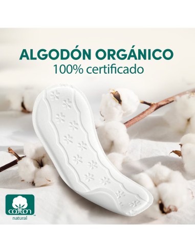 Salvaslips Carefree 100% Orgánica Normal 30 unidades