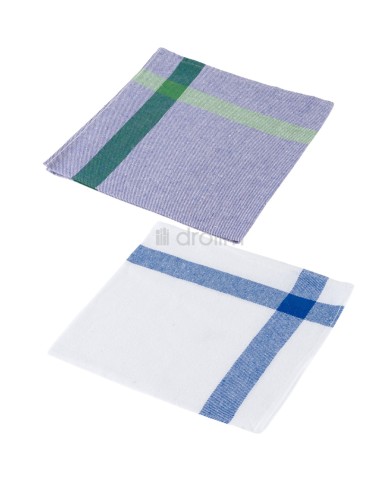 Paño de Cocina Vajilla - Algodón y Poliéster (2 uds)