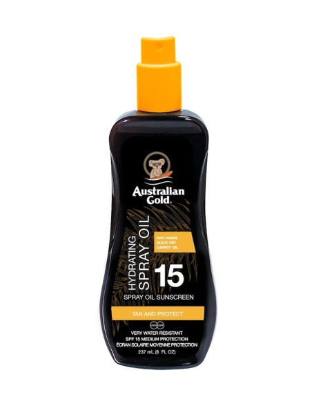 Australian Gold Sunscreen SPF15 aceite solar.