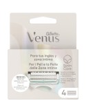GILLETTE WOMAN VENUS CARGADOR INTIMA SATIN CARE 4 UDS