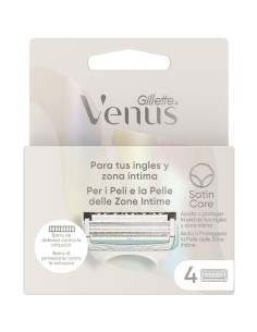 Gillette Venus Satin Care recambios 4 unidades.