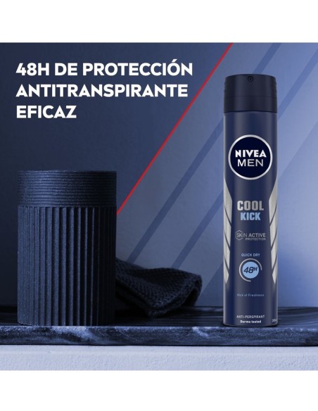 Desodorante para hombre 48h protección Nivea.