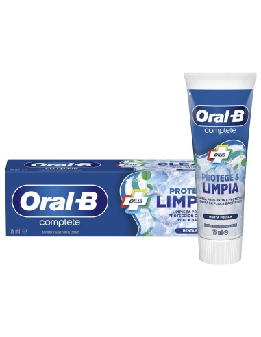 Oral-B Protege y Limpia para boca sana.