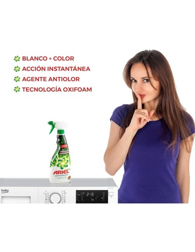 Ariel Quitamanchas Ropa Blanco y Color - Spray