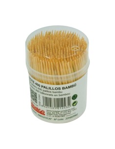 PALILLO REDONDO BAMBU 400 UDS PALILLERO DE PLASTICO