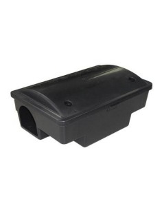 Portacebos de seguridad para roedores con llave