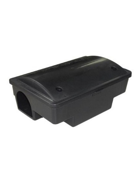 Portacebos de seguridad para roedores con llave