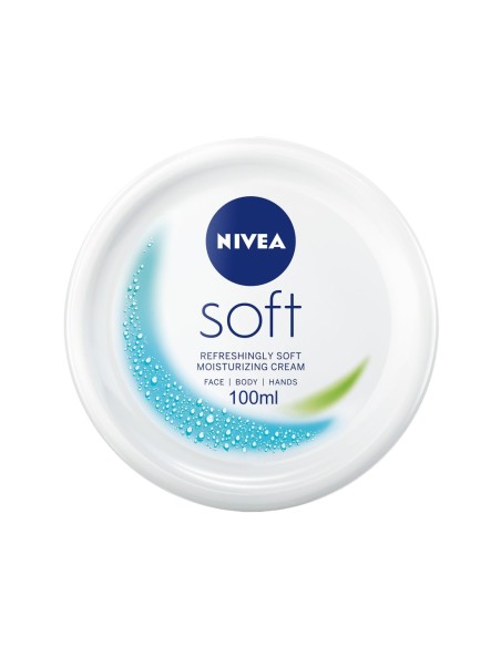 Tarro de Nivea Crema Hidratante Soft 100 ml