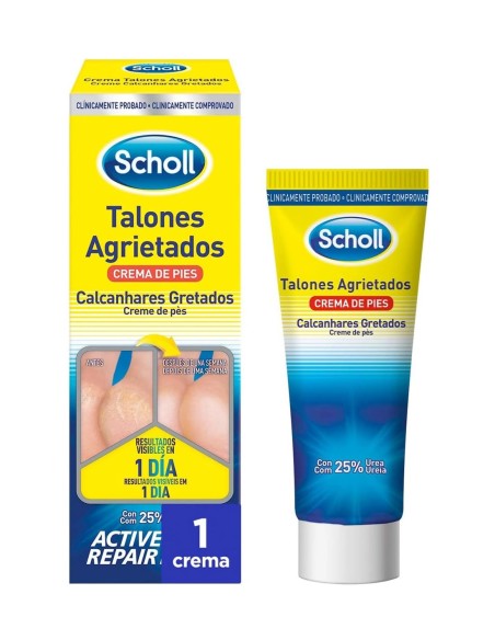 Crema reparadora intensiva Scholl 60ml.