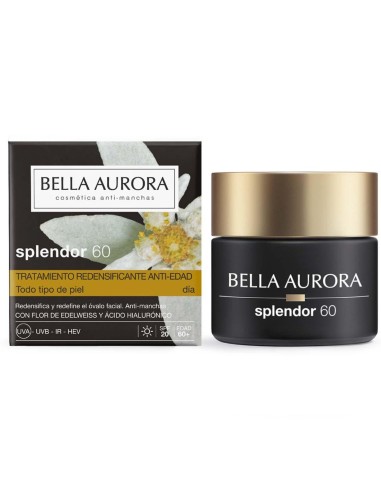 Bella Aurora Splendor con SPF20 para piel madura.
