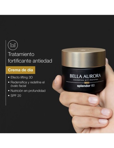 Crema antiedad Bella Aurora que reduce arrugas.