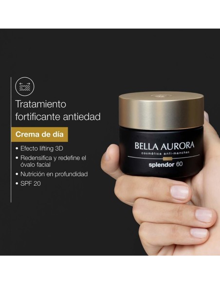 Crema antiedad Bella Aurora que reduce arrugas.