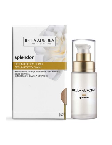 Sérum efecto lifting con ácido hialurónico Bella Aurora.