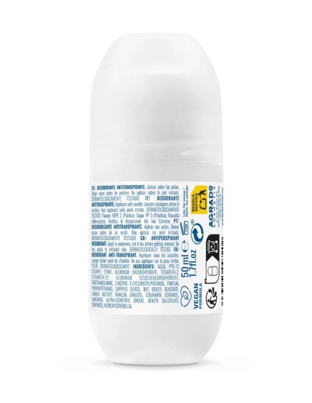 Agrado roll-on unisex Dry Control de 50 ml.

