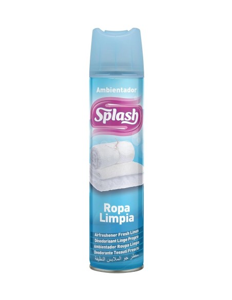 Ambientador en spray 300 ml aroma ropa limpia.