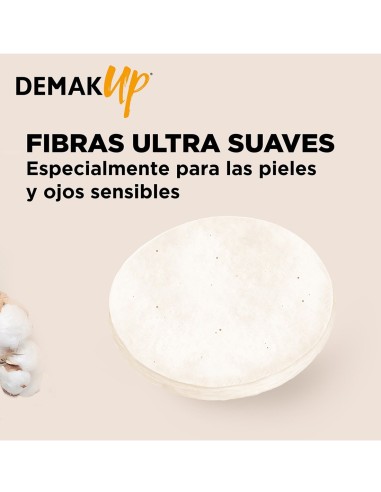 Discos de algodón para desmaquillar 72 uds.