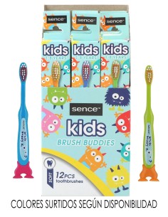 Cepillo dental suave de 3 a 8 años.

