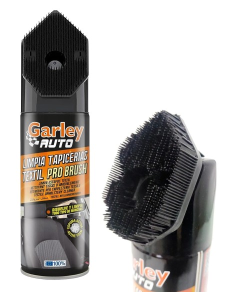 Limpiador de tapicerías con cepillo