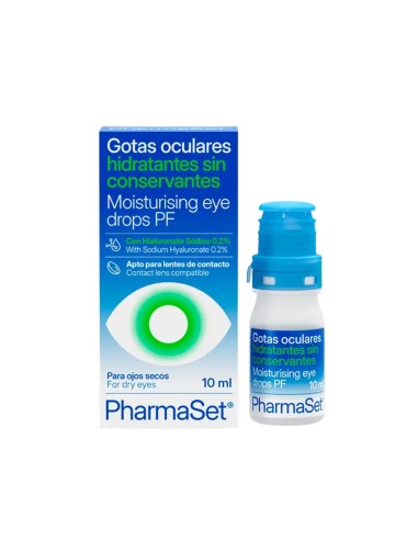 Gotas Oculares Hidratantes Pharmaset 10 ml | Drolim.com