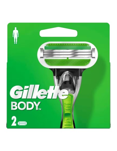 Recambios Gillette Body para afeitado corporal.