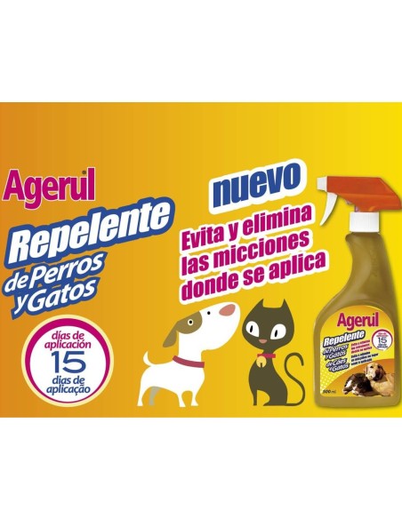 Repelente de mascotas Agerul Pergat: previene el acceso de perros y gatos a zonas no deseadas.