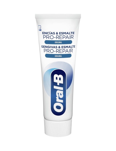 Oral-B pasta de dientes para encías y esmalte.