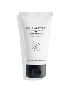 Tubo de crema para manos con SPF15