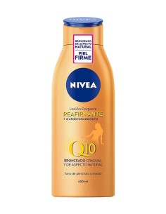 NIVEA loción corporal autobronceadora Q10.