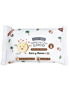 Toallitas de coco cara y WC.