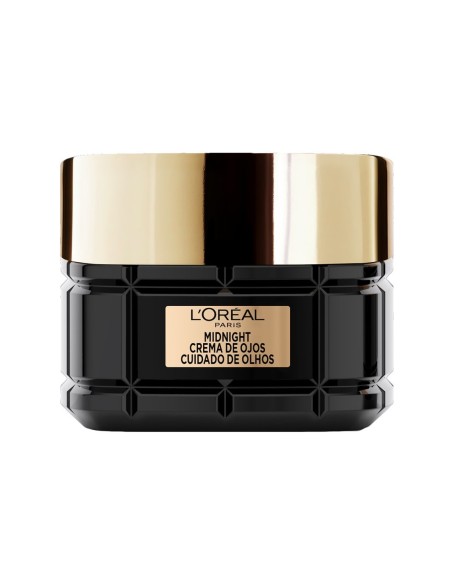 Crema de noche contorno de ojos L'Oréal.