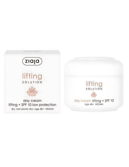 Crema Ziaja antiedad con efecto lifting.