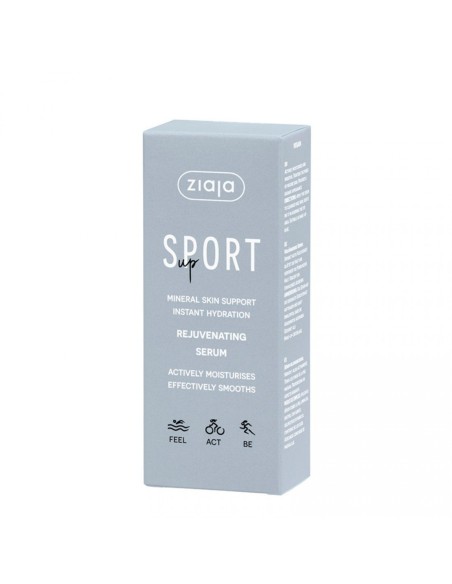Sérum facial hidratante Ziaja Sport dosificador.