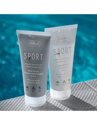 Ziaja 2 en 1 hidratante para piel y cabello.