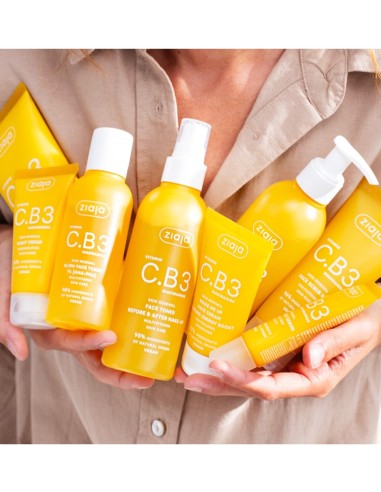 Línea Ziaja con Niacinamida y Vitamina C