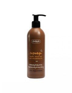 Loción autobronceadora e hidratante Ziaja Cupuaçu 300 ml con dosificador