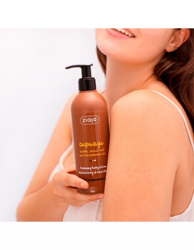 Loción autobronceadora Ziaja Cupuacu.