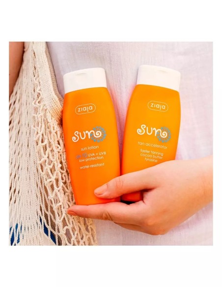 Ziaja Solar Sun para un bronceado intenso.