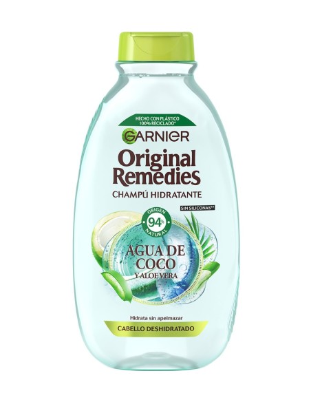 Champú Original Remedies Agua de Coco y Aloe Vera.