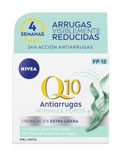 Nivea Crema Q10 Antiarrugas para piel mixta.