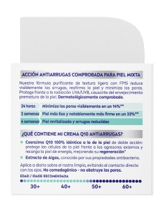 Nivea Crema Q10 Antiarrugas para piel mixta. 2
