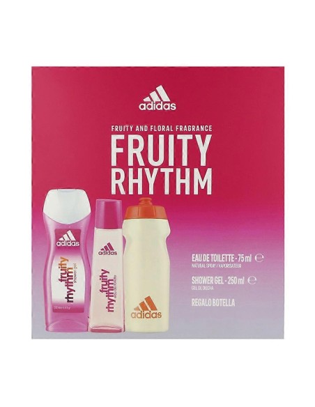 ADIDAS COLONIA WOMAN FRUITY VAP 75 ML + SHOWER GEL 250 ML + BOTELLA
