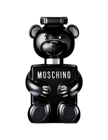 Frasco lacado negro de Moschino Toy Boy Eau de Parfum 100ml