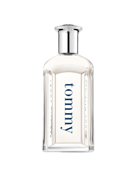 Tommy Men EDT con frasco transparente.