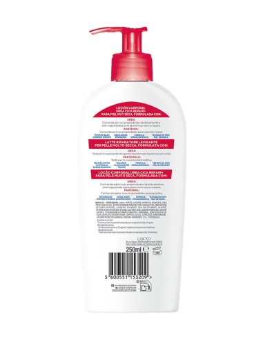 Mixa Urea Cica Repair+ para piel seca.