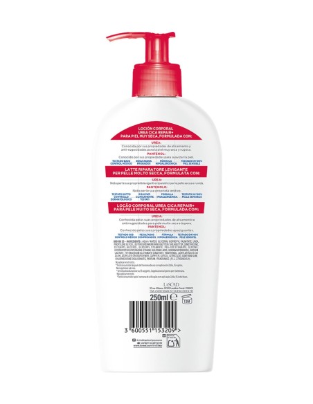 Mixa Urea Cica Repair+ para piel seca.