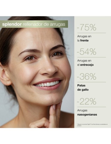 Rellenador de arrugas con ácido hialurónico.