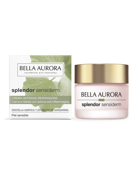 Crema antiedad Bella Aurora piel sensible.
