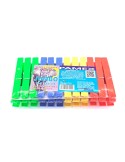 PINZAS ROPA PLASTICO GIGANTE PAMEX 10 UDS 9.5 CM