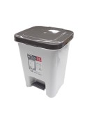 CUBO BASURA CON TAPA Y PEDAL 12L (PAMEX)